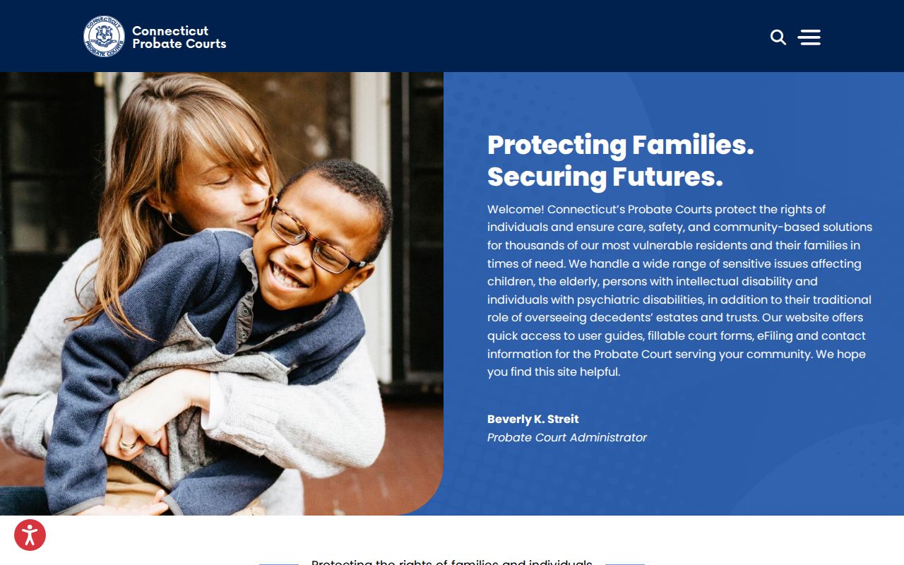 West Hartford probate records Connecticut Probate Courts homepage